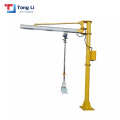 Integrated handle electric hoist lifting cantilever crane