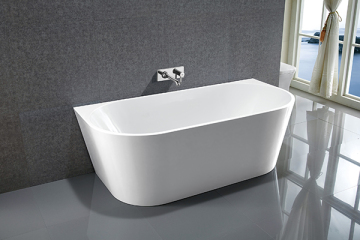 Cultured Freestanding Corner Bathtub