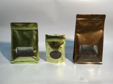 Pouch with De-metallized Window