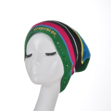 custom knit beanie hats,wholesale slouchy knit beanie hat