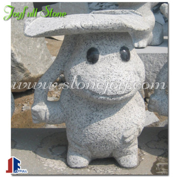 Hand-carved Stone Frog Craft