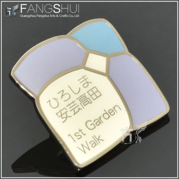 Badge name plate lapel pins