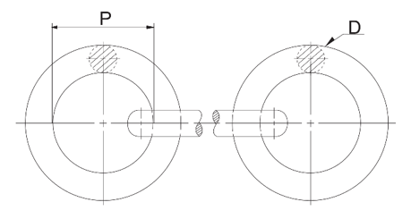 Round Chain drawing