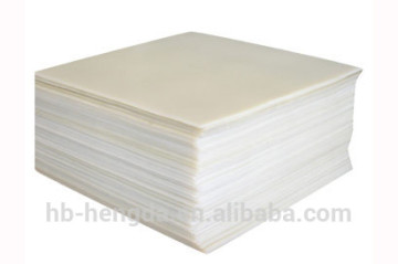 thin silicone rubber sheet manufacture