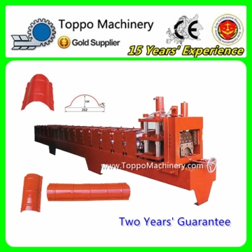 Aluminum Steel Roof Ridge Cap Making Machine