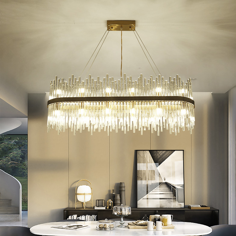 Glass Crystal Best ChandeliersofApplication Modern Chandelier For Dining Room
