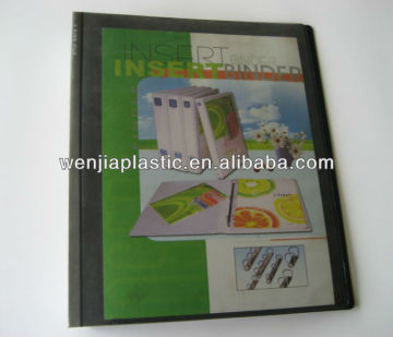 plastic ring binder