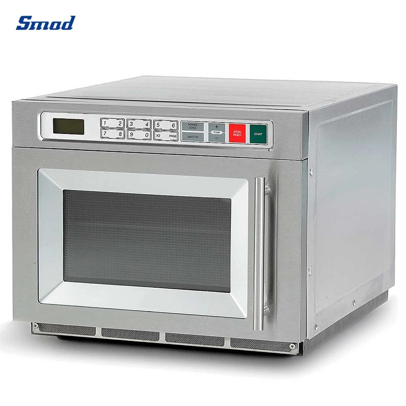 Smad 30L 1800W Countertop Inox Restaurant Digital Commercial Microwave Oven