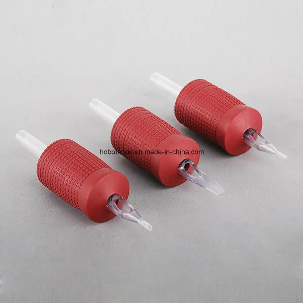 30mm Professional Disposable Tattoo Rubber Grips with Tip