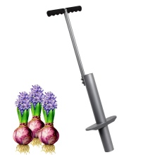 Gray Galvanized Outdoor Flower Planter Garden Pot