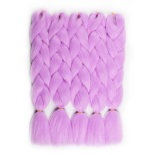 Pink Blue Grey colorful braiding hair Synthetic Crochet Jumbo Braid Hair Extension For Twist Jumbo Braiding Hair