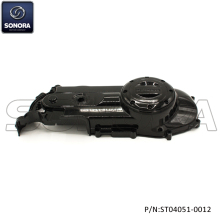 Piaggio Zip Left Crankcase engine Cover-Glossy black(P/N:ST04051-0012) top quality