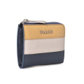 Leder Zip Pouch Geldbörse Damen Leder Muster