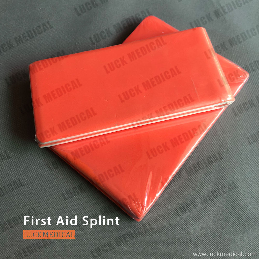 First Aid Broken Arm Splint