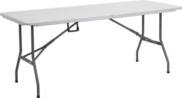 6ft used outdoor plastic folding tables for event
