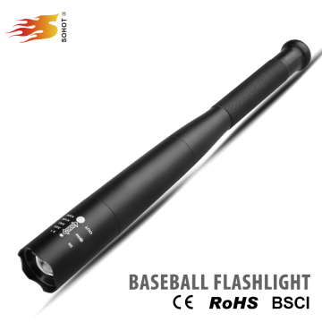 Christmas gift baseball bat flashlight long flashlight for self-defence