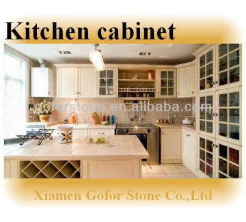 kitchen cabinets with glass doors