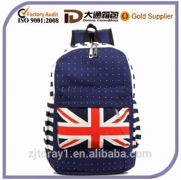 High quality Canvas Kids School Backpack