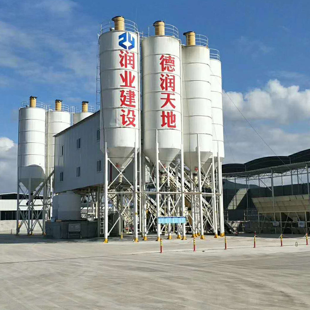 Mini cement 180m3 belt type concrete batching plant