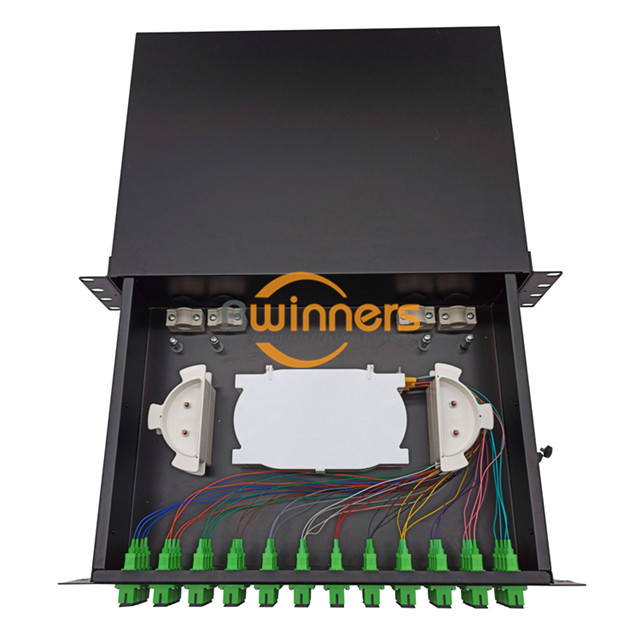 2U 48 Cores SC Fiber Panel Box