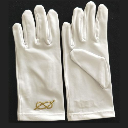 ロイヤルアーチドレスフリーメーソンの手袋