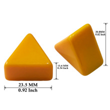 2 Sides Dice, Bi-Dice with Upper and Lower 2 Different Positions, Novelty Triangle 2 Sided Dice