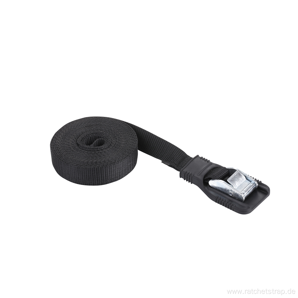 25MM Black Cam Buckle Strap with 500KG Capacity