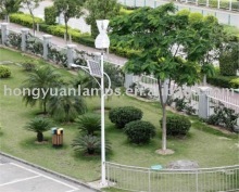 solar garden lighting pole