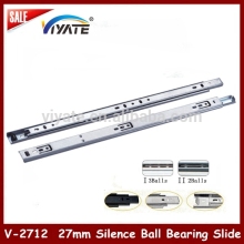 20% in stock 2-fold mepla drawer slide mini ball bearing installing drawer slide