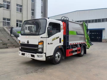 HOWO 4x2 Garbage Transfer Mobile Compression Garbage Truck