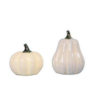 Ceramic Pumpkin Statue for Home & Office Decoration