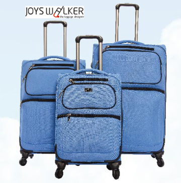 2016 new style EVA school luggage,telescopic aluminium trolley two handles,trolley case school travel soft luggage