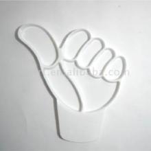 Plastic palette,hand shape