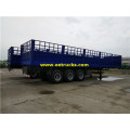 3 Axle 30ton Box Cargo نصف مقطورة