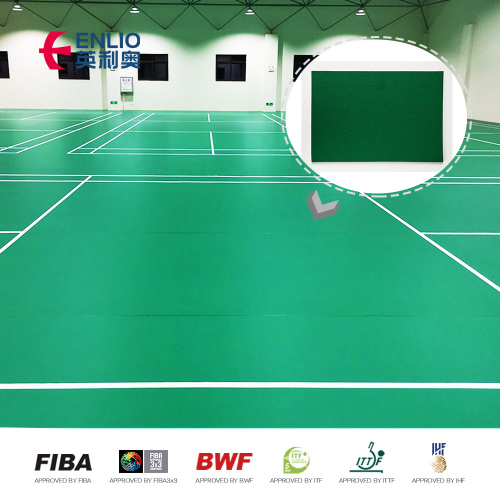 tapis de sol polyvalent pour terrain de badminton