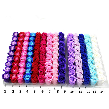 Custom Logo Handmade Fragrant Soap Rose Bouquet Bath Soaps