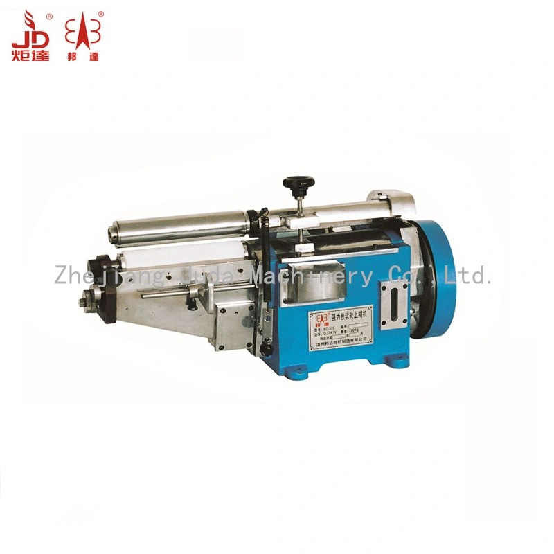 Soft Cylinder Insole Cementing Machine Gluing Sole Machine Shoe Making Machine