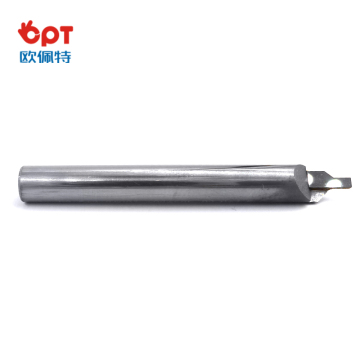 PCD workzone engraving tool on glass sharpening jig