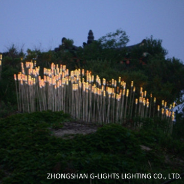 Lámpara de láminas LED decorativa colorida al aire libre