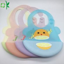 Silicone Baby Bibs Cute Fruit Design