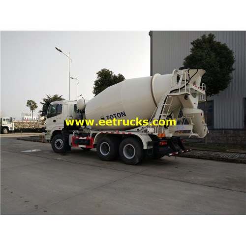 12cbm Foton Auman Concrete Transit Trucks