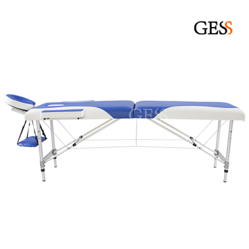 2 Sections Massage Bed Aluminium Massage Table