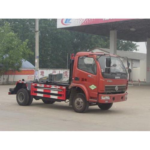 Dongfeng 4CBM Container Hook Lift Garbge Truck