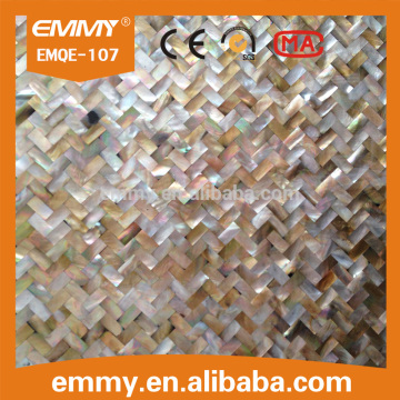 factory price wholesale mother of pearl strip mosaic tiles,seashell mosaic tile