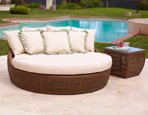 Garden Outdoor Patio Furniture Daybed (RLD-123)