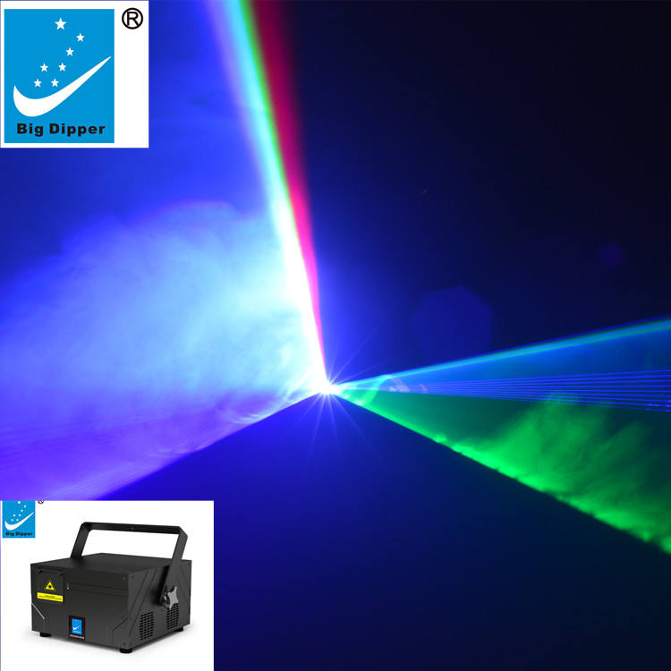 Hot Sale Big Dipper RGB 5W Full Color Animation Laser Stage Light for dj show