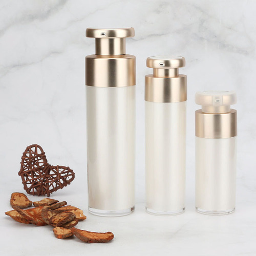 Luxury Double-layer Acrylic  cosmetic cream bottle