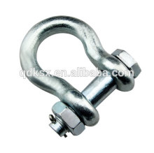 Popular US type bow shackle G2130 anchor shackle