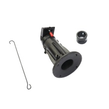 Cushioned Adjustable RV 5th Wheel to Gooseneck Adapter - 12" to 16