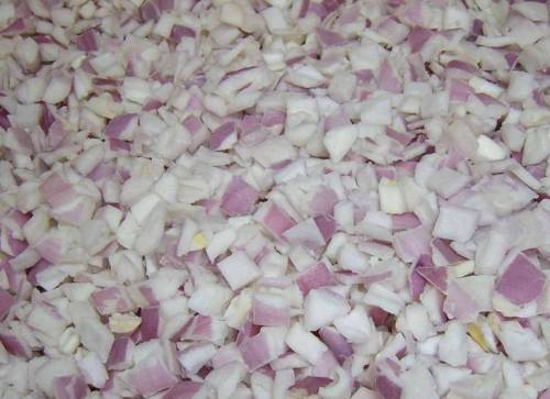 IQF Frozen Red Onion Dices